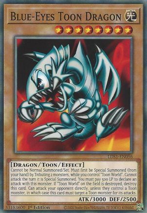 Blue-Eyes Toon Dragon [LDS1-EN056] Common - Yu-Gi-Oh! - Card Brawlers | Quebec | Canada |