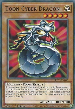 Toon Cyber Dragon [LDS1-EN062] Common - Yu-Gi-Oh! - Card Brawlers | Quebec | Canada |