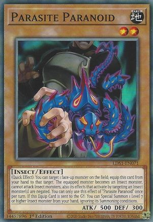 Parasite Paranoid [LDS1-EN071] Common - Yu-Gi-Oh! - Card Brawlers | Quebec | Canada |