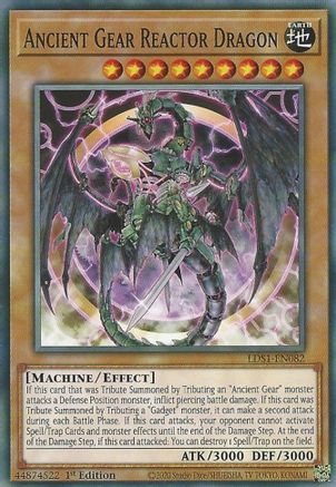 Ancient Gear Reactor Dragon [LDS1-EN082] Common - Yu-Gi-Oh! - Card Brawlers | Quebec | Canada |