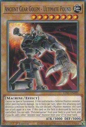 Ancient Gear Golem - Ultimate Pound [LDS1-EN085] Common - Yu-Gi-Oh! - Card Brawlers | Quebec | Canada |