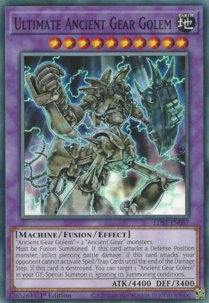 Ultimate Ancient Gear Golem [LDS1-EN087] Common - Yu-Gi-Oh! - Card Brawlers | Quebec | Canada |