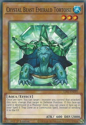 Crystal Beast Emerald Tortoise [LDS1-EN095] Common - Yu-Gi-Oh! - Card Brawlers | Quebec | Canada |
