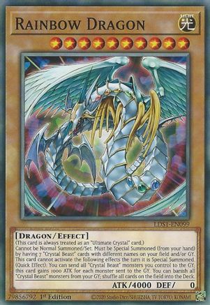 Rainbow Dragon [LDS1-EN099] Common - Yu-Gi-Oh! - Card Brawlers | Quebec | Canada |