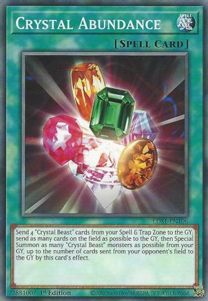Crystal Abundance [LDS1-EN106] Common - Yu-Gi-Oh! - Card Brawlers | Quebec | Canada |