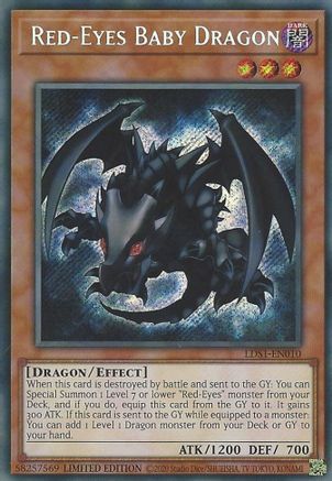 Red-Eyes Baby Dragon [LDS1-EN010] Secret Rare - Yu-Gi-Oh! - Card Brawlers | Quebec | Canada |