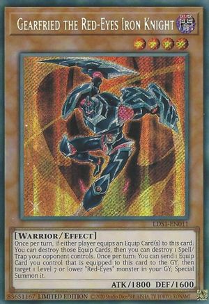 Gearfried the Red-Eyes Iron Knight [LDS1-EN011] Secret Rare - Yu-Gi-Oh! - Card Brawlers | Quebec | Canada |