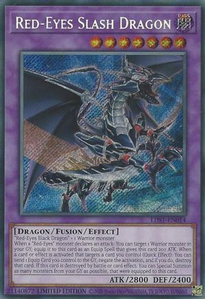 Red-Eyes Slash Dragon [LDS1-EN014] Secret Rare - Yu-Gi-Oh! - Card Brawlers | Quebec | Canada |