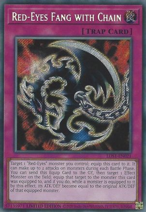 Red-Eyes Fang with Chain [LDS1-EN021] Secret Rare - Yu-Gi-Oh! - Card Brawlers | Quebec | Canada |
