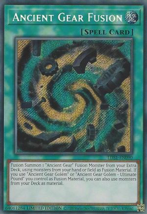 Ancient Gear Fusion [LDS1-EN090] Secret Rare - Yu-Gi-Oh! - Card Brawlers | Quebec | Canada |