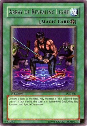 Array of Revealing Light [LOD-029] Rare - Yu-Gi-Oh! - Card Brawlers | Quebec | Canada |