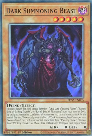 Dark Summoning Beast [SDSA-EN005] Common - Yu-Gi-Oh! - Card Brawlers | Quebec | Canada |