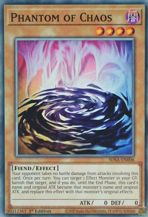 Phantom of Chaos [SDSA-EN006] Common - Yu-Gi-Oh! - Card Brawlers | Quebec | Canada |