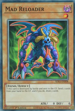 Mad Reloader [SDSA-EN008] Common - Yu-Gi-Oh! - Card Brawlers | Quebec | Canada |