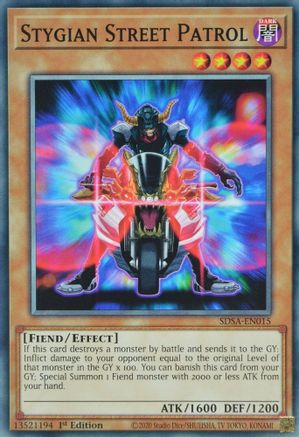 Stygian Street Patrol [SDSA-EN015] Common - Yu-Gi-Oh! - Card Brawlers | Quebec | Canada |