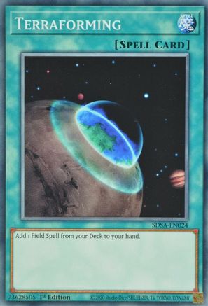Terraforming [SDSA-EN024] Common - Yu-Gi-Oh! - Card Brawlers | Quebec | Canada |