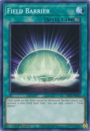 Field Barrier [SDSA-EN031] Common - Yu-Gi-Oh! - Card Brawlers | Quebec | Canada |