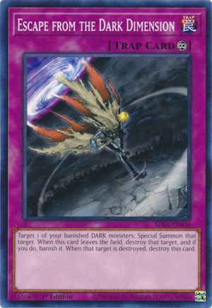Escape from the Dark Dimension [SDSA-EN036] Common - Yu-Gi-Oh! - Card Brawlers | Quebec | Canada |