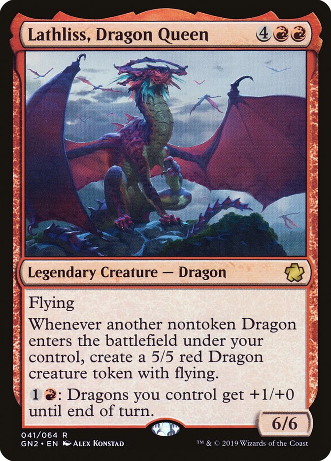 Lathliss, Dragon Queen [Game Night 2019] - Magic: The Gathering - Card Brawlers | Quebec | Canada |