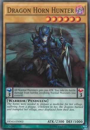 Dragon Horn Hunter [DEM3-EN002] Common - Yu-Gi-Oh! - Card Brawlers | Quebec | Canada |