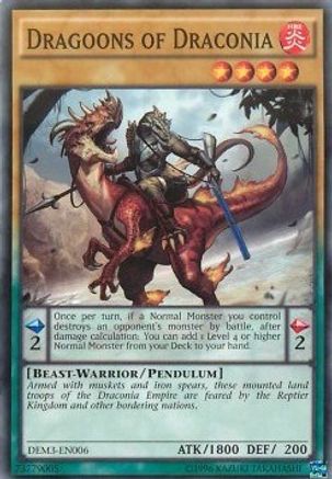 Dragoons of Draconia [DEM3-EN006] Common - Yu-Gi-Oh! - Card Brawlers | Quebec | Canada |