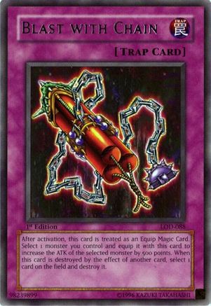 Blast with Chain [LOD-088] Rare - Yu-Gi-Oh! - Card Brawlers | Quebec | Canada |