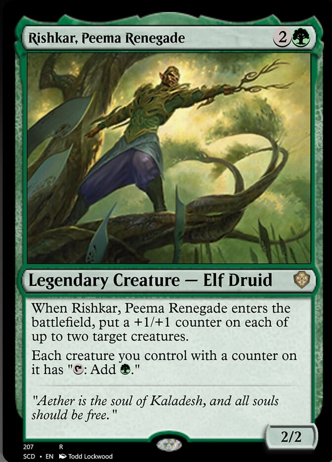 Rishkar, Peema Renegade [Starter Commander Decks] - Magic: The Gathering - Card Brawlers | Quebec | Canada |