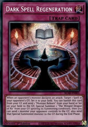 Dark Spell Regeneration [BLAR-EN001] Secret Rare - Yu-Gi-Oh! - Card Brawlers | Quebec | Canada |