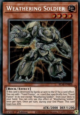 Weathering Soldier [BLAR-EN005] Secret Rare - Yu-Gi-Oh! - Card Brawlers | Quebec | Canada |