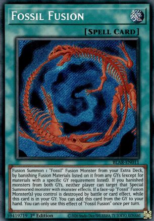 Fossil Fusion [BLAR-EN011] Secret Rare - Yu-Gi-Oh! - Card Brawlers | Quebec | Canada |