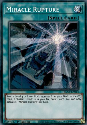 Miracle Rupture [BLAR-EN014] Secret Rare - Yu-Gi-Oh! - Card Brawlers | Quebec | Canada |