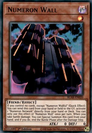 Numeron Wall [BLAR-EN020] Ultra Rare - Yu-Gi-Oh! - Card Brawlers | Quebec | Canada |