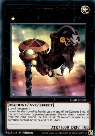 Number 3: Numeron Gate Trini [BLAR-EN024] Ultra Rare - Yu-Gi-Oh! - Card Brawlers | Quebec | Canada |