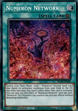 Numeron Network [BLAR-EN026] Secret Rare - Yu-Gi-Oh! - Card Brawlers | Quebec | Canada |