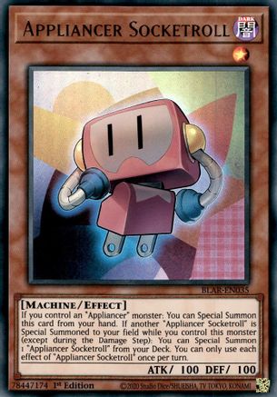 Appliancer Socketroll [BLAR-EN035] Ultra Rare - Yu-Gi-Oh! - Card Brawlers | Quebec | Canada |