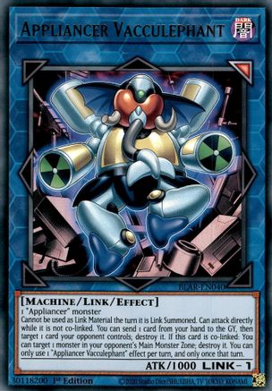 Appliancer Vacculephant [BLAR-EN040] Ultra Rare - Yu-Gi-Oh! - Card Brawlers | Quebec | Canada |