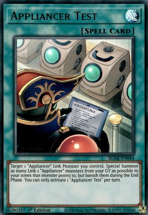Appliancer Test [BLAR-EN044] Ultra Rare - Yu-Gi-Oh! - Card Brawlers | Quebec | Canada |