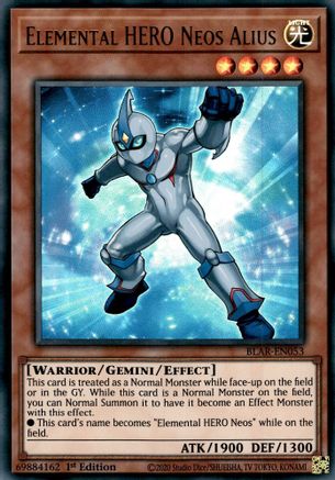 Elemental Hero Neos Alius [BLAR-EN053] Ultra Rare - Yu-Gi-Oh! - Card Brawlers | Quebec | Canada |