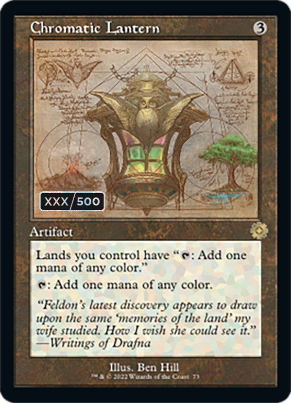 Chromatic Lantern (Retro Schematic) (Serialized) [The Brothers' War Retro Artifacts] - Magic: The Gathering - Card Brawlers | Quebec | Canada |