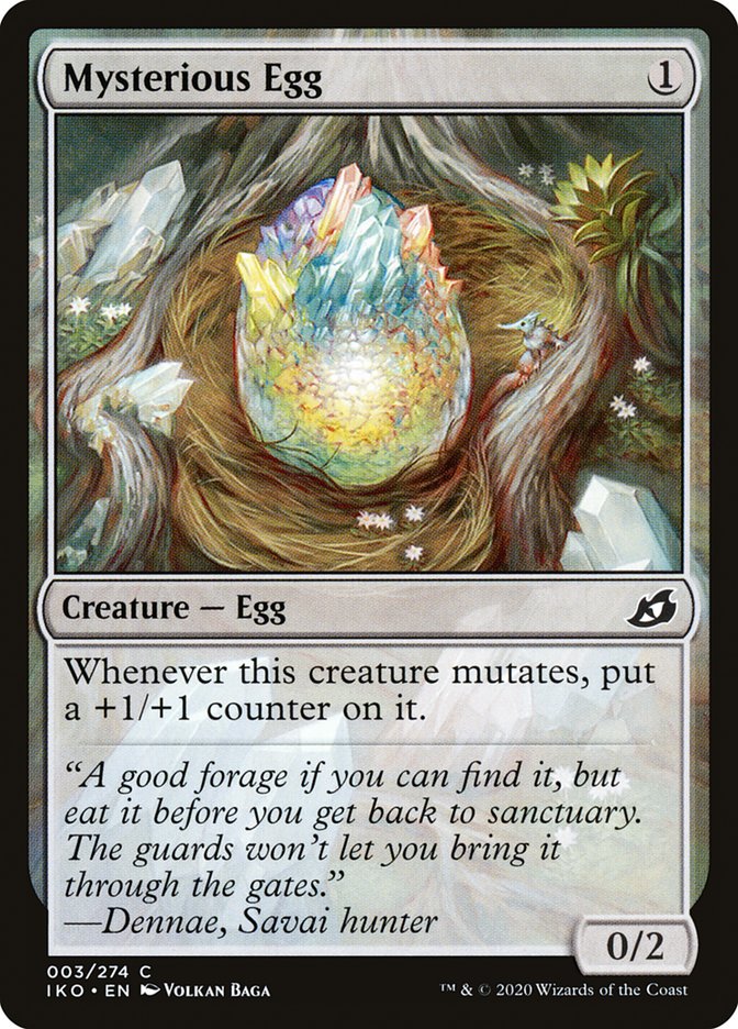 Mysterious Egg [Ikoria: Lair of Behemoths] - Magic: The Gathering - Card Brawlers | Quebec | Canada |