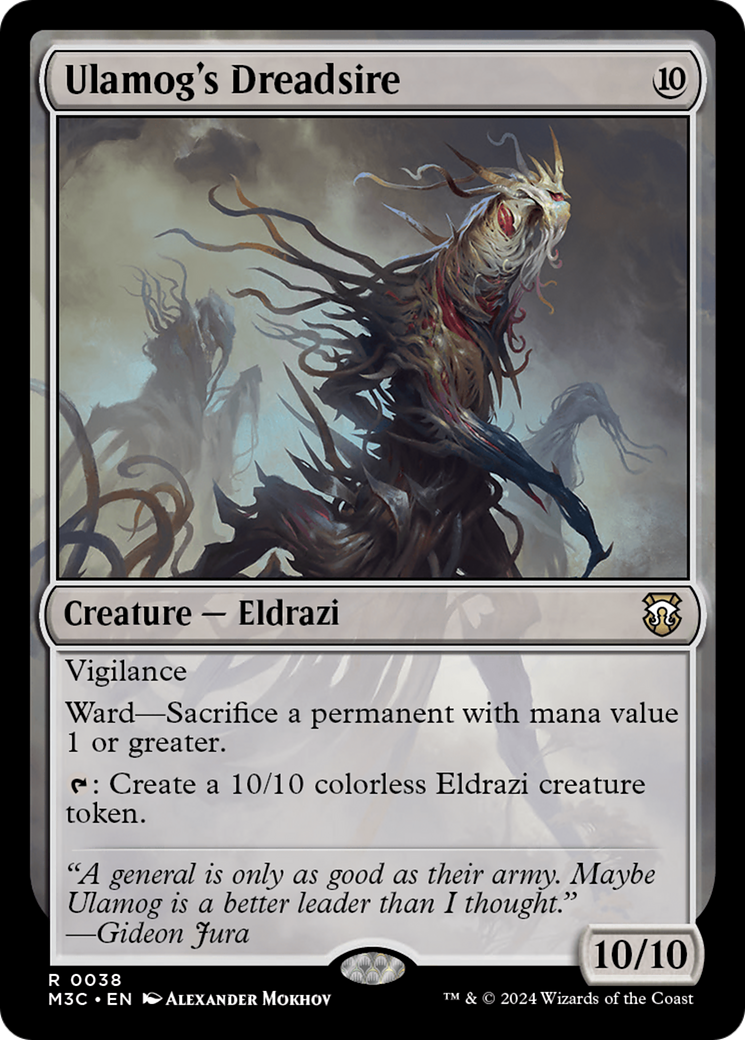 Ulamog's Dreadsire (Ripple Foil) [Modern Horizons 3 Commander] - Magic: The Gathering - Card Brawlers | Quebec | Canada |