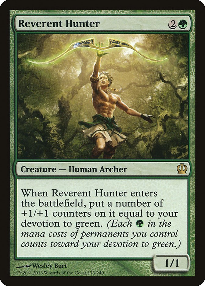 Reverent Hunter [Theros] - Magic: The Gathering - Card Brawlers | Quebec | Canada |