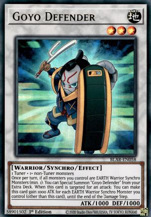 Goyo Defender [BLAR-EN058] Ultra Rare - Yu-Gi-Oh! - Card Brawlers | Quebec | Canada |