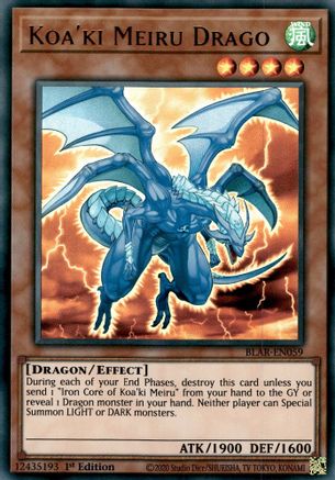 Koa'ki Meiru Drago [BLAR-EN059] Ultra Rare - Yu-Gi-Oh! - Card Brawlers | Quebec | Canada |
