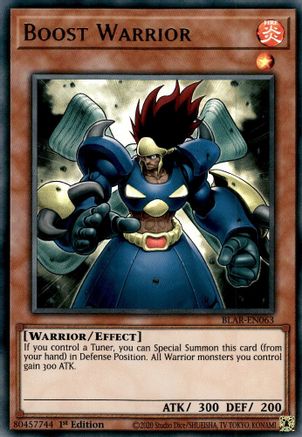 Boost Warrior [BLAR-EN063] Ultra Rare - Yu-Gi-Oh! - Card Brawlers | Quebec | Canada |