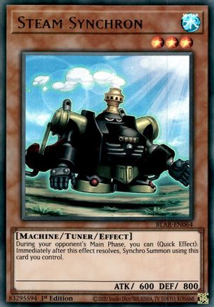 Steam Synchron [BLAR-EN064] Ultra Rare - Yu-Gi-Oh! - Card Brawlers | Quebec | Canada |