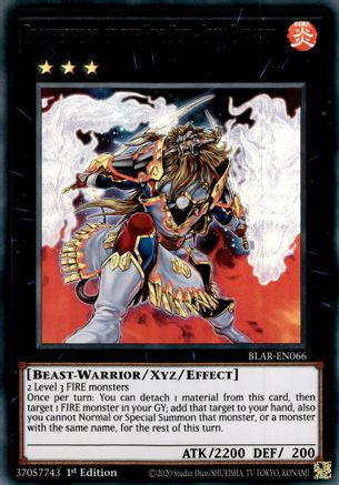 Brotherhood of the Fire Fist - Lion Emperor [BLAR-EN066] Ultra Rare - Yu-Gi-Oh! - Card Brawlers | Quebec | Canada |