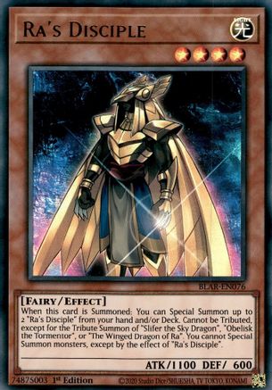 Ra's Disciple [BLAR-EN076] Ultra Rare - Yu-Gi-Oh! - Card Brawlers | Quebec | Canada |