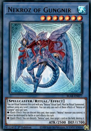 Nekroz of Gungnir [BLAR-EN077] Ultra Rare - Yu-Gi-Oh! - Card Brawlers | Quebec | Canada |