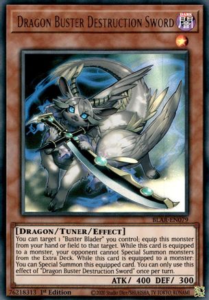 Dragon Buster Destruction Sword [BLAR-EN079] Ultra Rare - Yu-Gi-Oh! - Card Brawlers | Quebec | Canada |